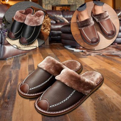 Usnjeni termo copati | NOBLEFEET