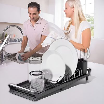 Raztegljivo stojalo za sušenje posode | PLATERACK