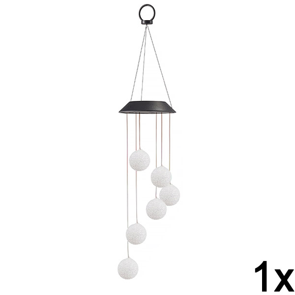 1x LED Solarna viseča svetilka | AURAWIND