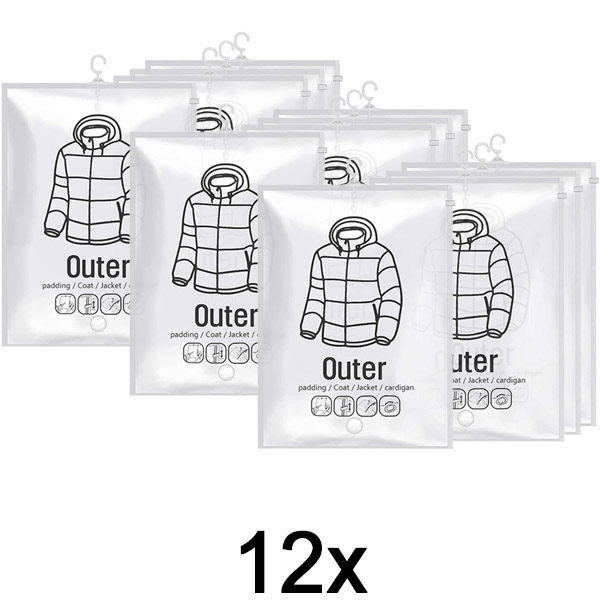 3x Viseče vakuumske vreče za shranjevanje – (4 kos) | VACUHANG